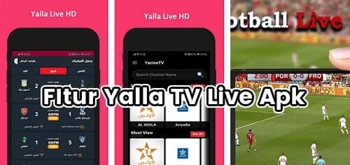 Fitur-Fitur Yalla Live Tv Mod Apk